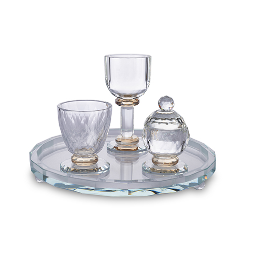 Crystal Havdala Set 20 cm