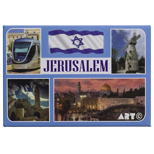 Metal Magnet 8.5 cm, English