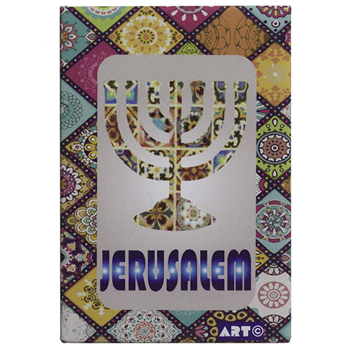Metal Magnet 8.5 cm, English
