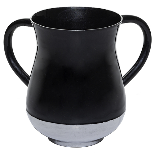 Aluminium Washing Cup 13 cm - Black