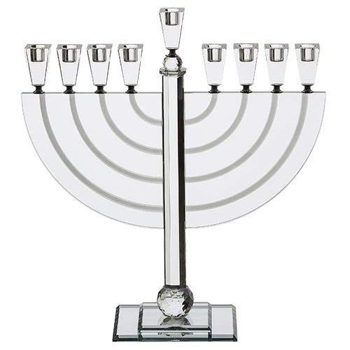 Crystal Colorful Menorah 50 cm