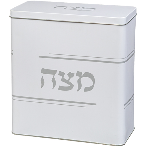 קופסת פח למצות מהודרת 20.5×19 ס״מ