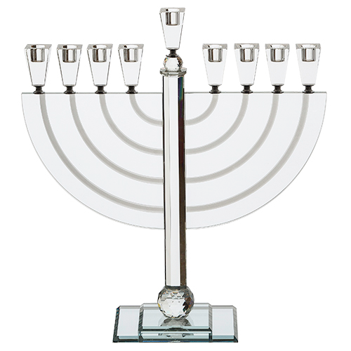 חנוכייה קריסטל מהודרת 50 ס״מ