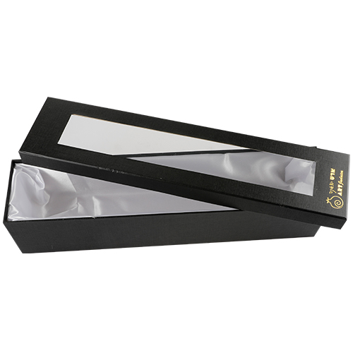 בית מגילה ספרדי עץ + אקריליק שקוף עם פלקטה עבור קלף
