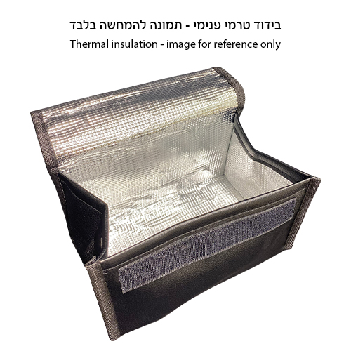 סט נרתיקים מהודרים ללולב ואתרוג דמוי עור כחול כהה