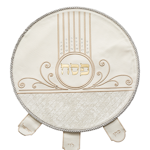 כיסוי פסח מהודר דמוי עור 45 ס״מ אריזת פיויסי