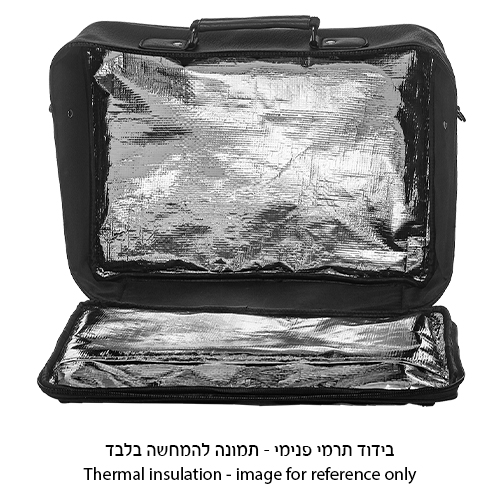 תיק טלית גוון בטון דמוי עור מפואר אותיות בולטות "ויברכך"