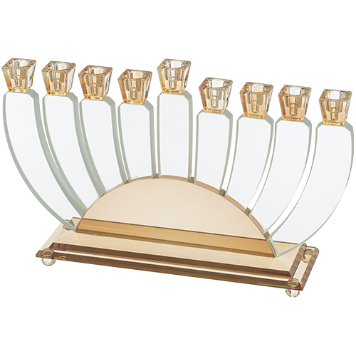 Crystal Elegant Menorah 21cm