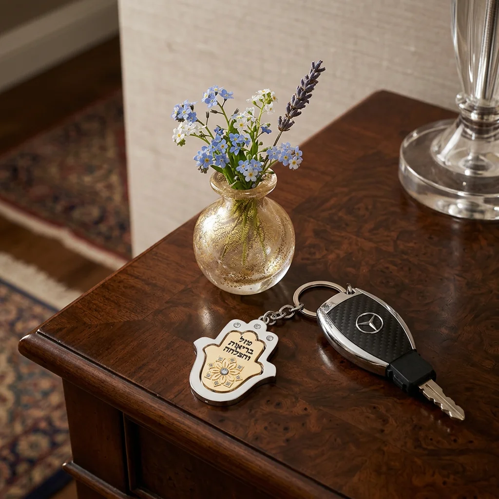 Nickel Keyholder 5 cm - Gold