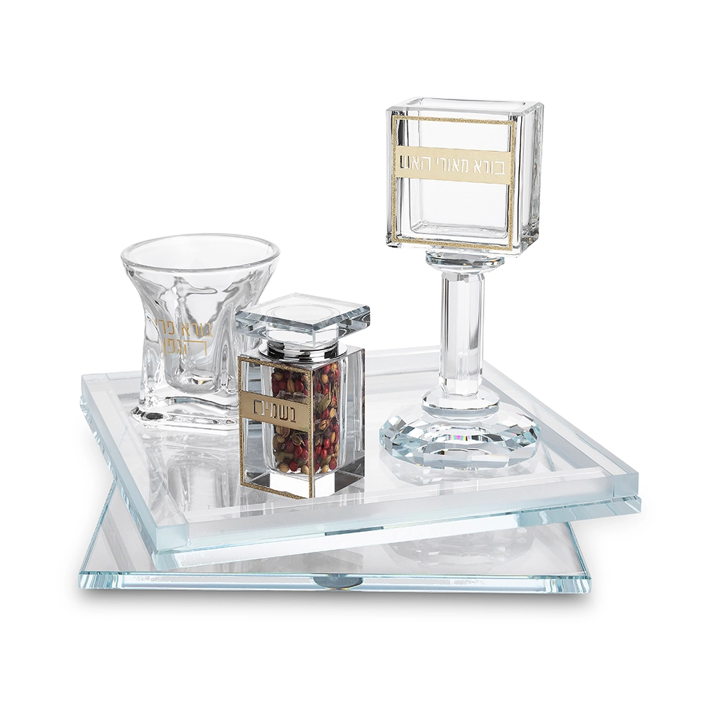 Crystal Havdala Set 20 cm