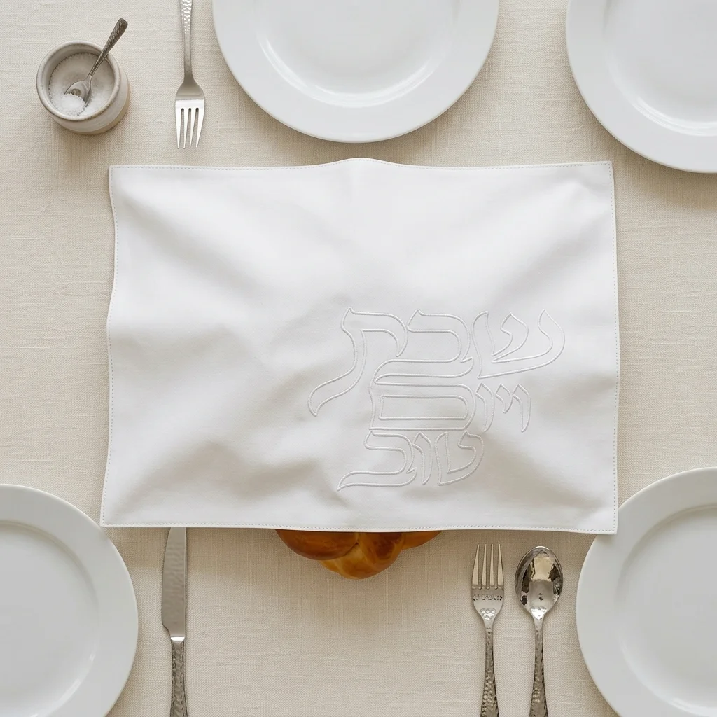 Faux Leather Challah Cover 42x52 cm
