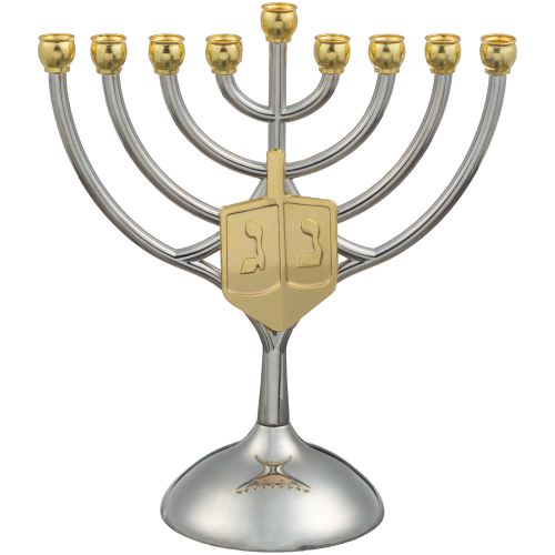 Metal Menorah 18*16 cm- Jug - Gold