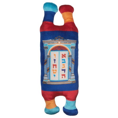 ספר תורה אשכנזי מבד רקמת "שער וילנה" 30 ס״מ