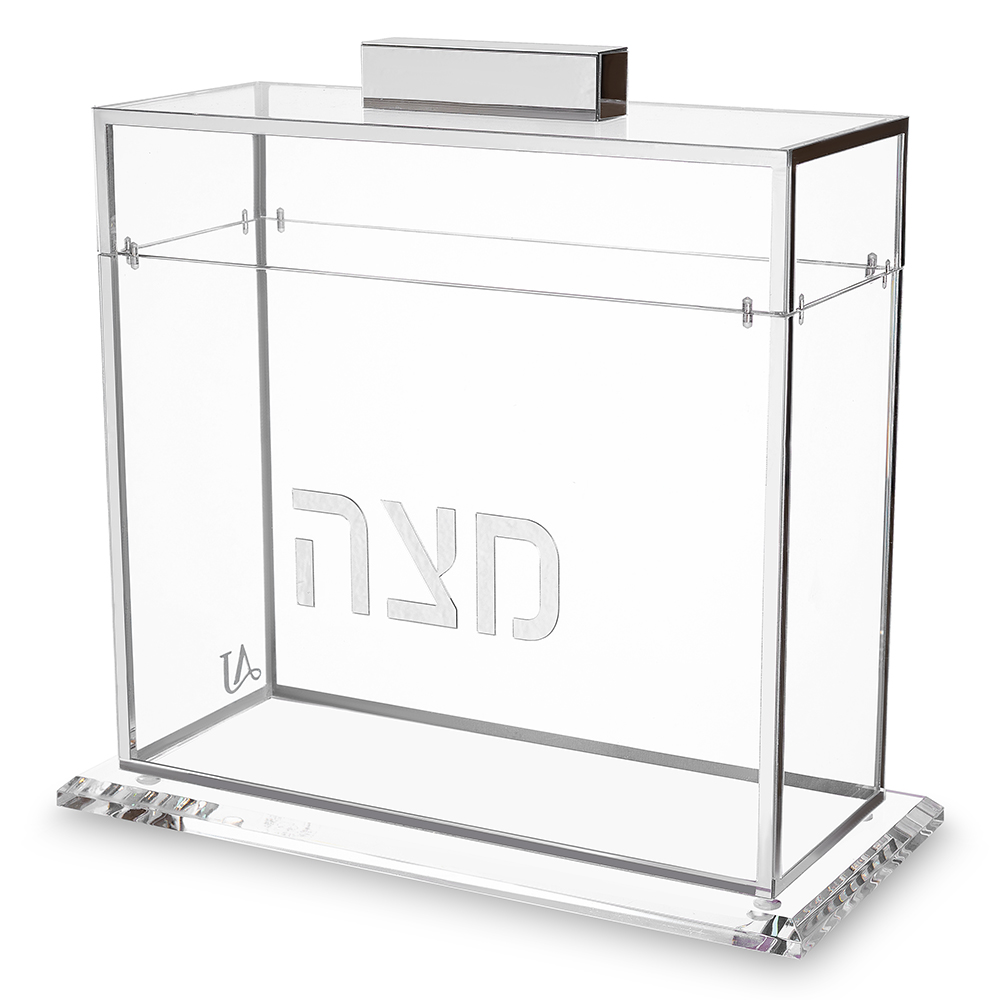 Lucite Clear Stand for Matzah 22*26 cm